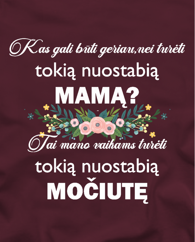 Nuostabi močiutė